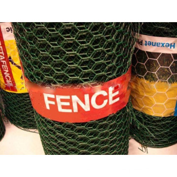 PVC revestido Hexagonal Wire Mesh